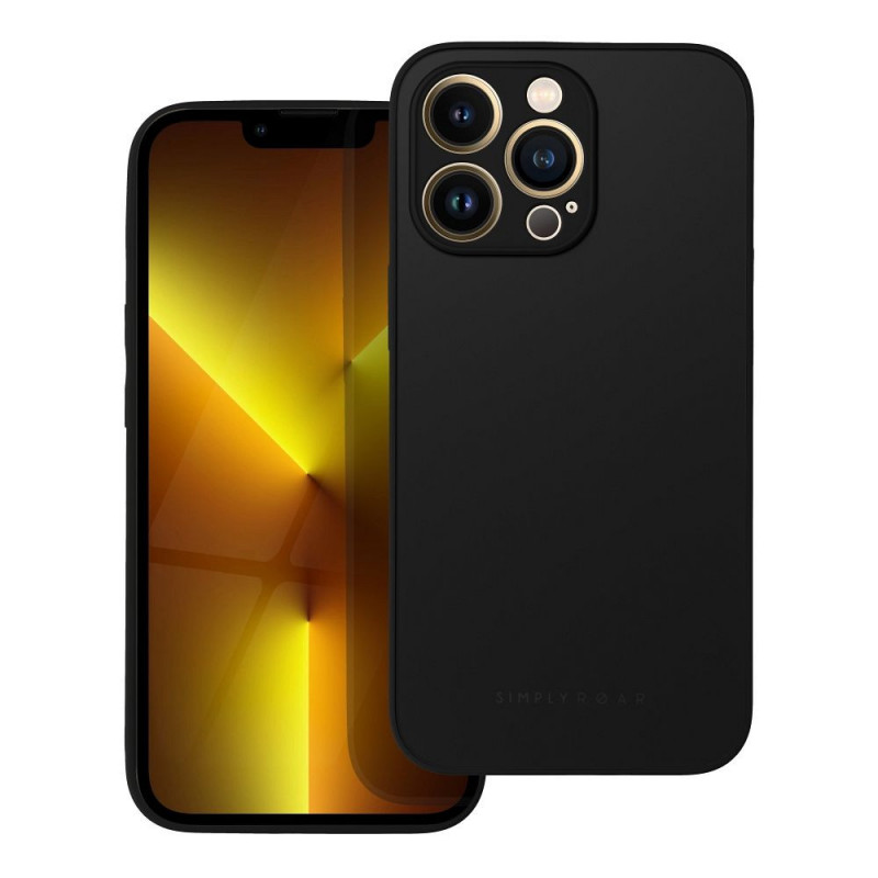 Kryt Roar Matte Glass na Apple iPhone X Stylový  Černý 