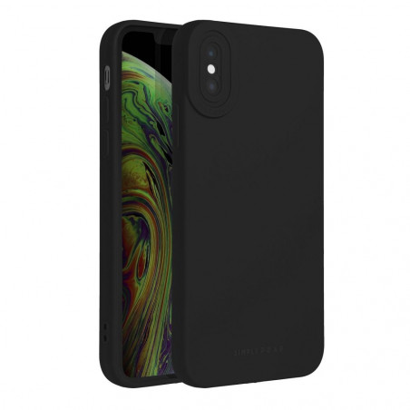 Kryt Roar Luna na Apple iPhone XS Jednobarevný, Stylový, Estetický doplněk  Černý