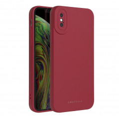 Kryt Roar Luna na Apple iPhone XS Jednobarevný, Stylový, Estetický doplněk  Červený