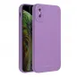 Kryt Roar Luna na Apple iPhone XS Jednobarevný, Stylový, Estetický doplněk  Fialový (Violet) 