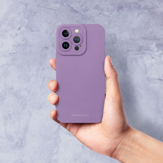 Kryt Roar Luna na Apple iPhone XS Jednobarevný, Stylový, Estetický doplněk  Fialový (Violet) 