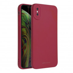 Kryt Roar Luna na Apple iPhone X Jednobarevný, Stylový, Estetický doplněk  Červený 