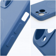 Kryt Silicone Mag Cover na Apple iPhone 11 MagSAFE  Modrý 