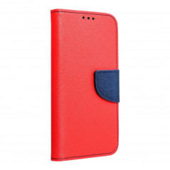 Peněženkové pouzdro Fancy Book na XIAOMI Redmi 10A Červený / Námořnická modrá 