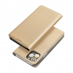 Peněženkové pouzdro Smart Case Book na Samsung Galaxy M53 5G Zlatý 