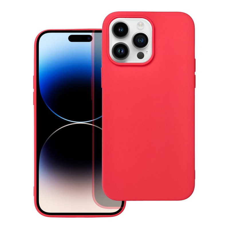 Kryt Soft na Apple iPhone 14 Pro Max Červený 