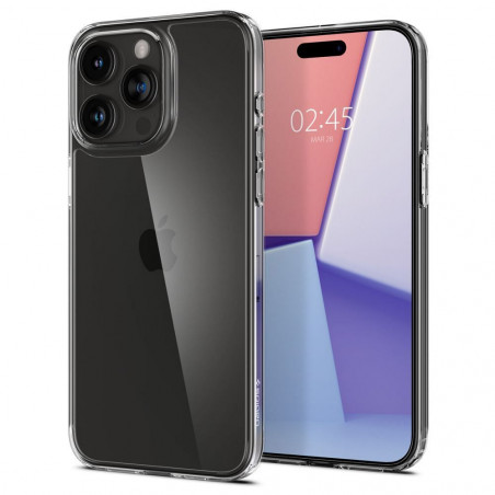 Kryt Spigen Airskin Hybrid na Apple iPhone 15 Pro Max Průhledný