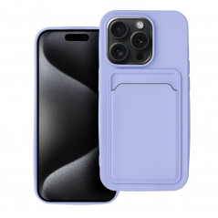 Kryt Card na Apple iPhone 15 Pro Fialový (Violet) 