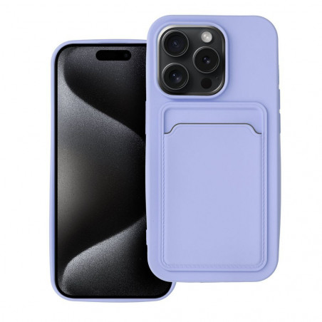 Kryt Card na Apple iPhone 15 Pro Fialový (Violet)