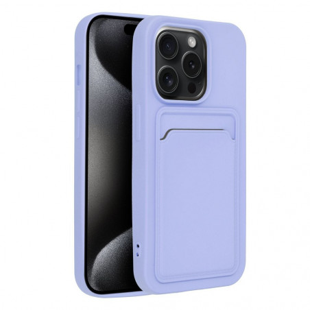 Kryt Card na Apple iPhone 15 Pro Fialový (Violet) 