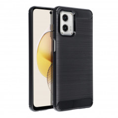 Kryt Carbon na Motorola Moto G73 Elegantní  Černý