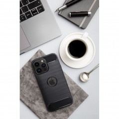 Kryt Carbon na Motorola Moto G73 Elegantní  Černý 