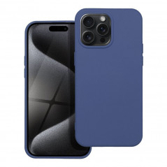 Kryt Silicone na Apple iPhone 15 Pro Max Elegantní  Modrý