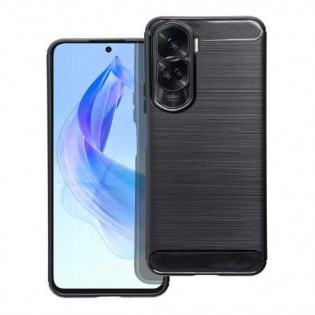 Kryt Carbon na Honor 90 Lite 5G Elegantní  Černý 