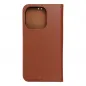 Peněženkové pouzdro Leather case SMART PRO na Apple iPhone 15 Pro Elegantní  Hnědý 