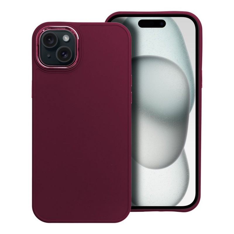 Kryt FRAME na Apple iPhone 15 Plus Elegantní  Fialový (Purple) 