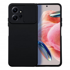 Kryt Slide na XIAOMI Redmi Note 12 4G Černý