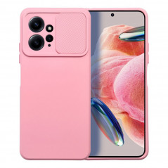 Kryt Slide na XIAOMI Redmi Note 12 4G Světle růžový 