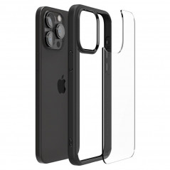 Kryt Spigen Ultra Hybrid na Apple iPhone 15 Pro Max Křišťálově čistý  Matná černá 