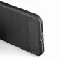 Kryt Carbon na Motorola Moto E22 Elegantní  Černý 