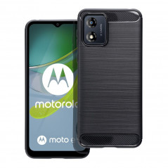 Kryt Carbon na Motorola Moto E13 Elegantní  Černý 