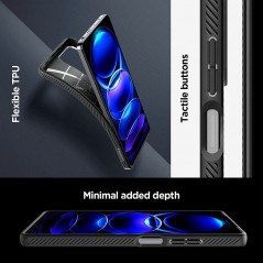 Kryt Spigen  Liquid Air na XIAOMI Redmi Note 12 Pro 5G Matná černá 