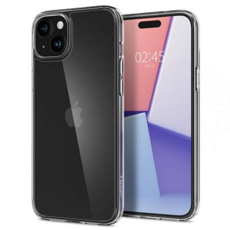 Kryt Spigen Airskin Hybrid na Apple iPhone 15 Průhledný 