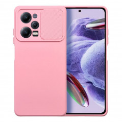 Kryt Slide na XIAOMI Redmi Note 12 Pro 5G Světle růžový