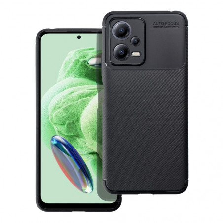 Kryt CARBON PREMIUM na XIAOMI Redmi Note 12 5G Elegantní  Černý 