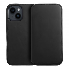 Peněženkové pouzdro Dual Pocket book na Apple iPhone 15 Pro Černý 