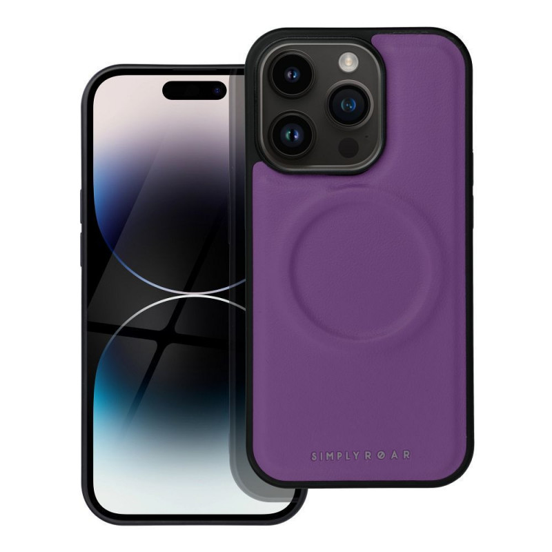 Kryt Roar Mag Morning na Apple iPhone 14 Pro Elegantní  MagSAFE  Fialový (Purple) 