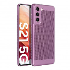 Kryt Breezy na Samsung Galaxy S21 FE 5G Fialový (Purple) 