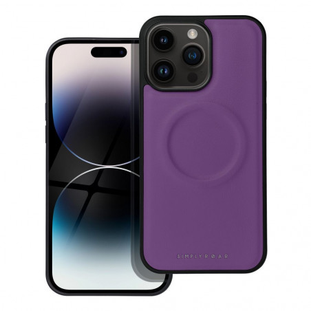 Kryt Roar Mag Morning na Apple iPhone 14 Pro Max Elegantní  MagSAFE  Fialový (Purple)