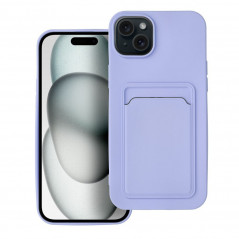 Kryt Card na Apple iPhone 15 Plus Fialový (Violet) 