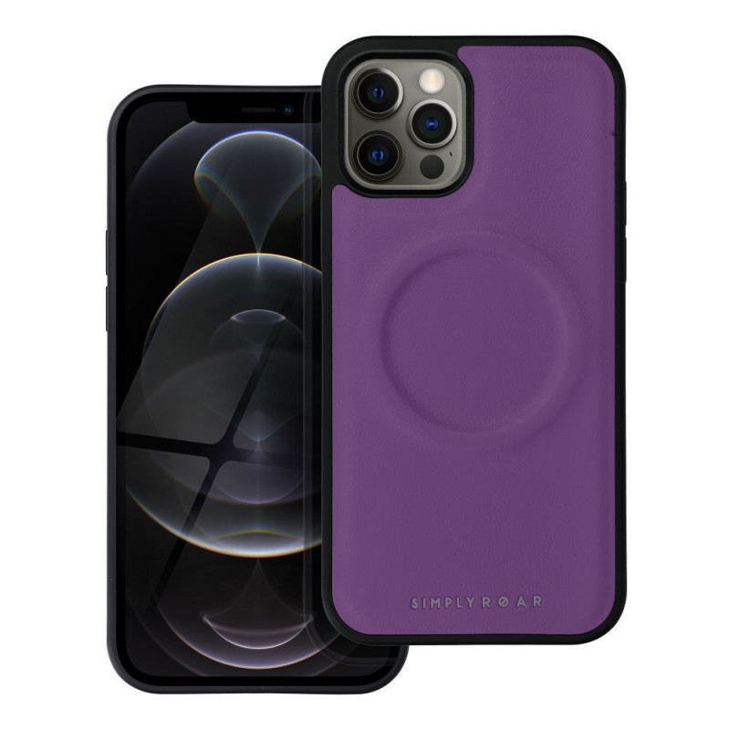 Kryt Roar Mag Morning na Apple iPhone 12 Pro Elegantní  MagSAFE  Fialový (Purple) 