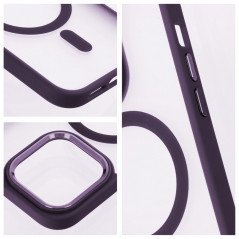 Kryt Matte Mag Cove na Apple iPhone 15 Pro MagSAFE  Fialový (Purple) 