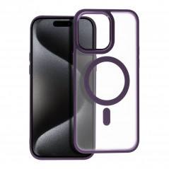 Kryt Matte Mag Cove na Apple iPhone 15 Pro Max MagSAFE  Fialový (Purple) 