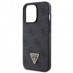 Kryt Guess Metal Logo Starss Crossbody na Apple iPhone 13 Pro Elegantní  Černý 