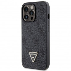 Kryt Guess Metal Logo Starss Crossbody na Apple iPhone 13 Pro Max Elegantní  Černý 