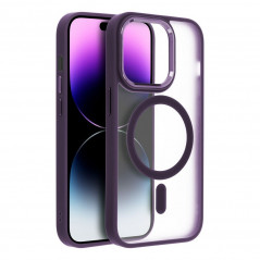 Kryt Matte Mag Cove na Apple iPhone XS Max MagSAFE  Fialový (Purple) 