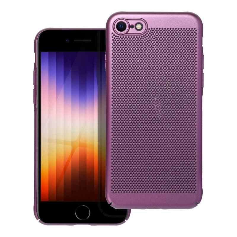 Kryt Breezy na Apple iPhone SE 2020 Fialový (Purple) 