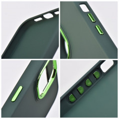 Kryt FRAME na Apple iPhone 13 mini Elegantní  Zelený 