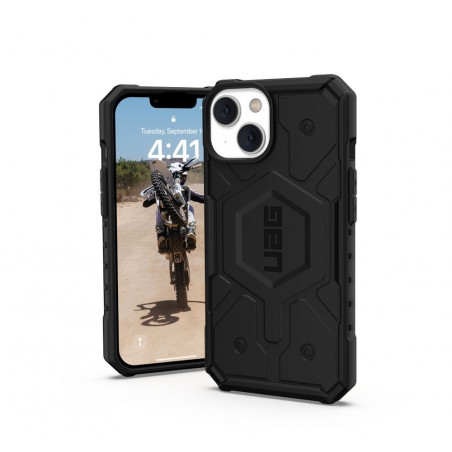 Kryt Urban Armor Gear Pathfinder na Apple iPhone 14 Plus Prémiové pouzdro  MagSAFE  Černý