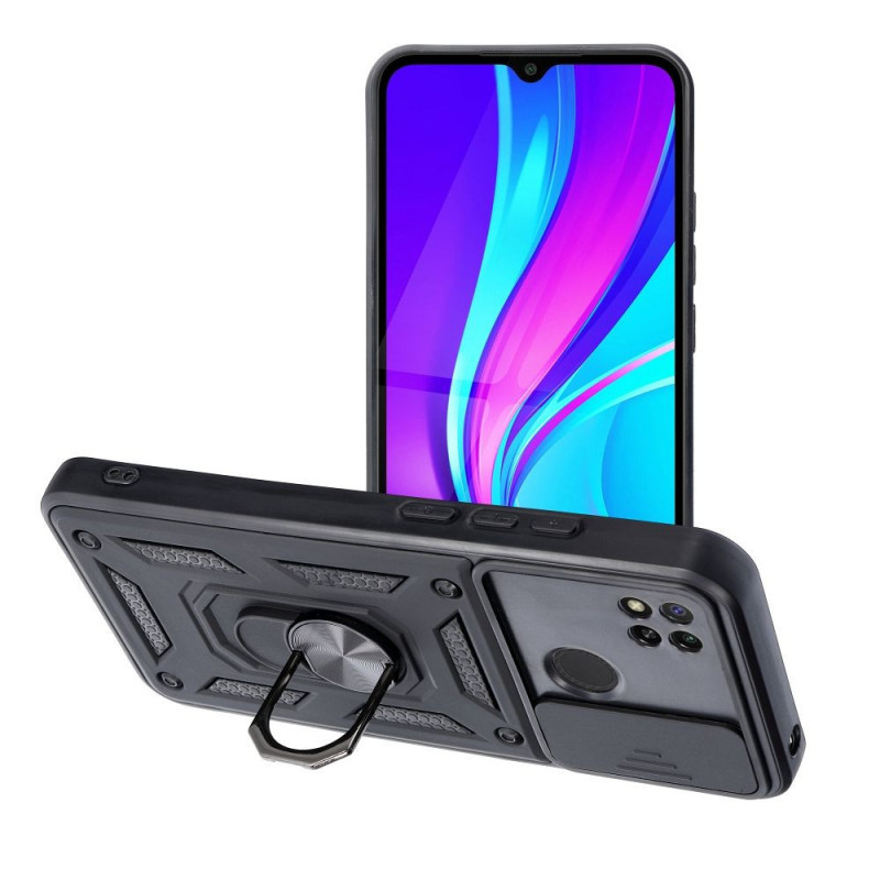 Kryt Slide Armor na XIAOMI Redmi 9A Černý 