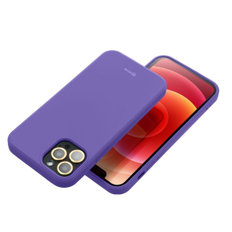 Kryt Roar Colorful Jelly na Samsung Galaxy S23 Ultra 5G Fialový (Purple) 