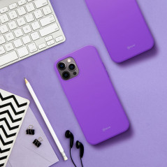 Kryt Roar Colorful Jelly na Samsung Galaxy A14 LTE Fialový (Purple) 