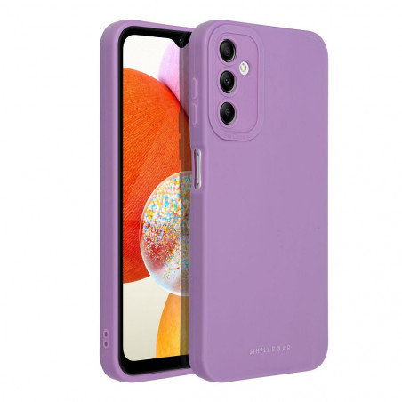 Kryt Roar Luna na Samsung Galaxy A14 5G Jednobarevný, Stylový, Estetický doplněk  Fialový (Violet)