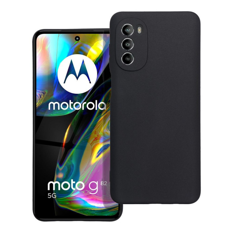 Kryt MATT na Motorola Moto G82 5G Černý 