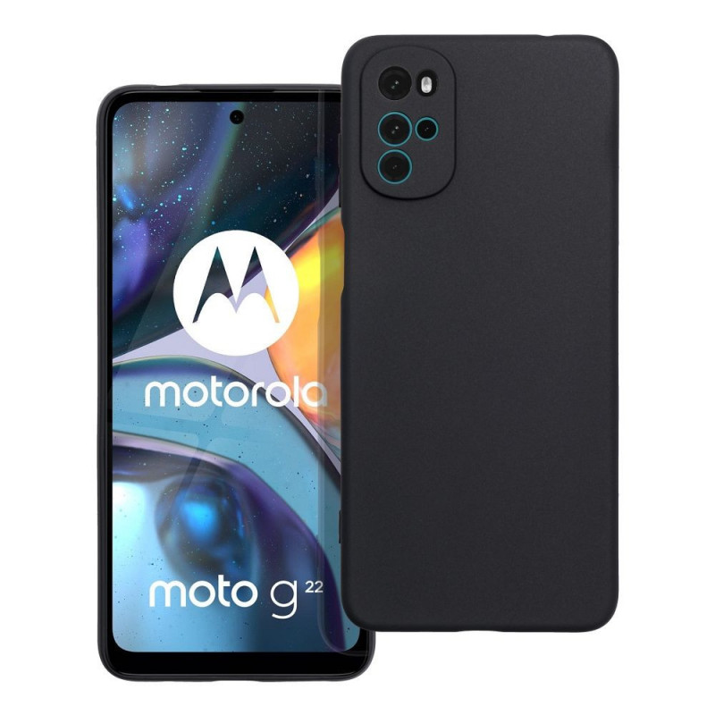 Kryt MATT na Motorola Moto G22 Černý 