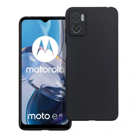 Kryt MATT na Motorola Moto E22 Černý 